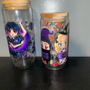 Cute Character Glass Jars